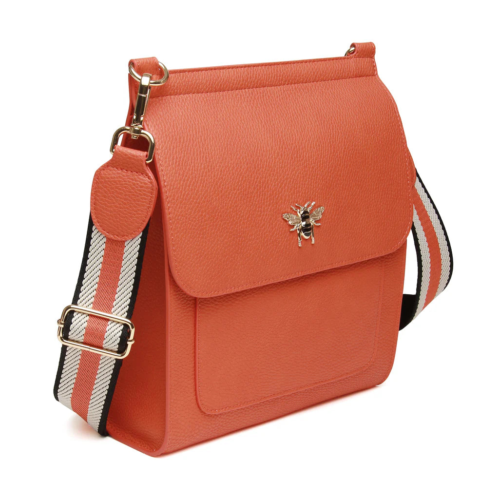 Orange Large Bloomsbury Cross Body Bag