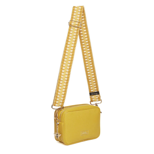 Ochre Soho duel compartment camera cross body bag