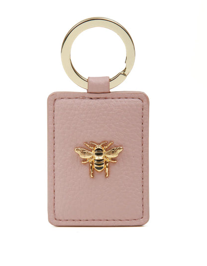 Alice Wheeler Dusty Pink Key Ring With Bee