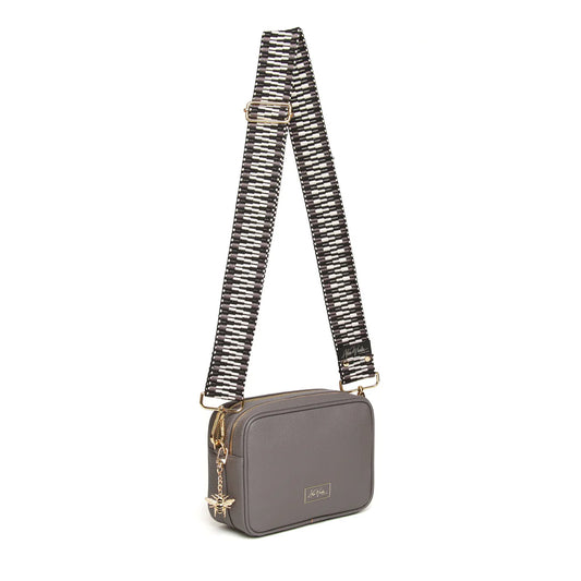 Slate Soho duel compartment camera cross body bag
