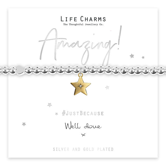 Well Done Gold Star Bracelet