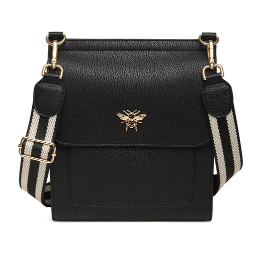 Black Large Bloomsbury Cross Body Bag