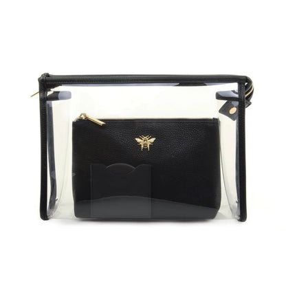 Black Luxury 3 Piece Beauty Makeup Gift Set