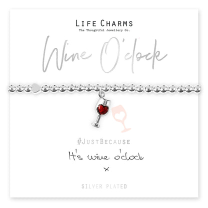It's Wine O'Clock Bracelet