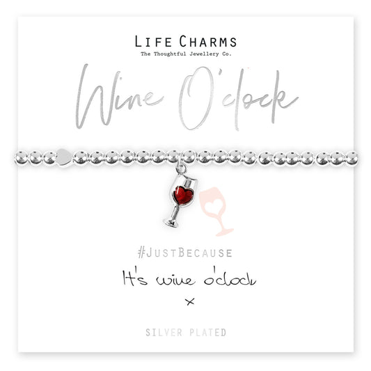 It's Wine O'Clock Bracelet