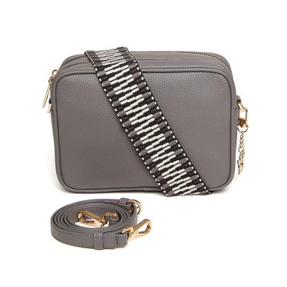 Slate Soho duel compartment camera cross body bag