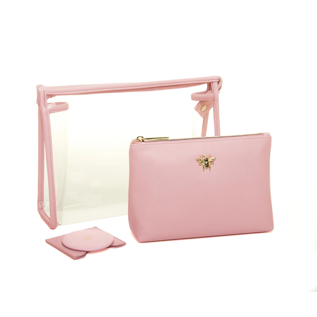 Pink Luxury 3 Piece Beauty Makeup Gift Set