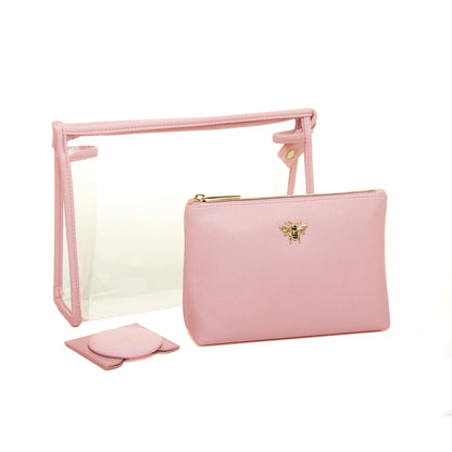 Pink Luxury 3 Piece Beauty Makeup Gift Set