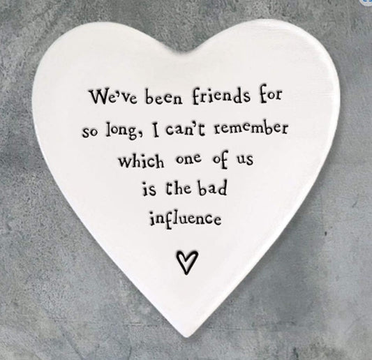 East of India - Hanging heart, friends for so long.