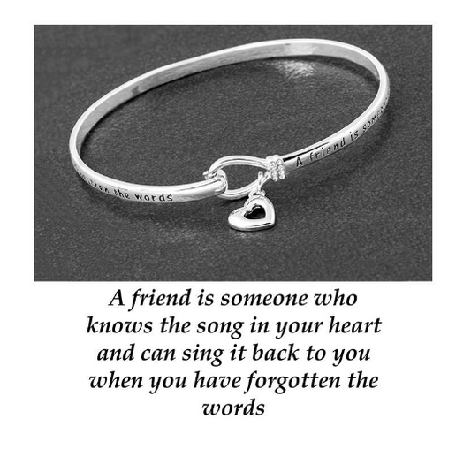 Friend is someone who knows your heart