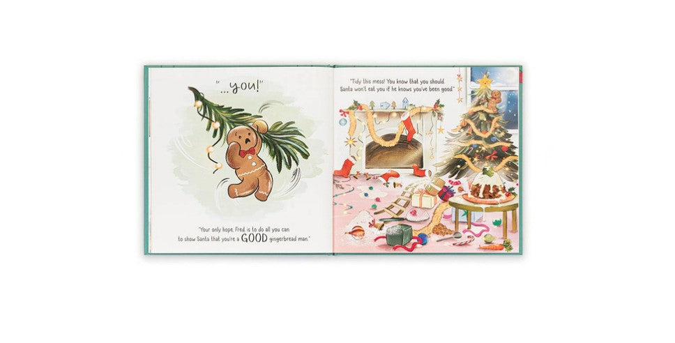 Gingerbreadman Fred Book