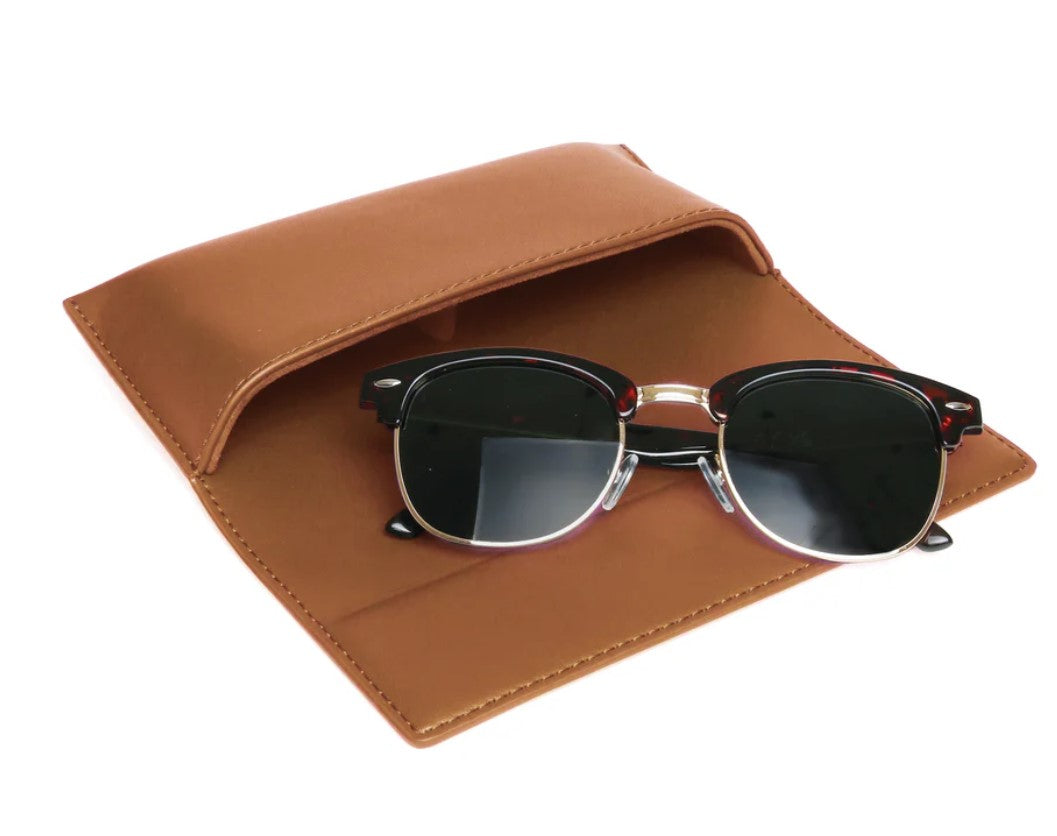 Tan sun glasses set