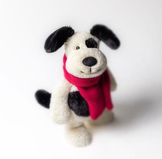 Bashful Winter Puppy